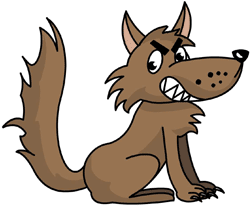 250x214 Cartoon Wolf How To Draw Lesson