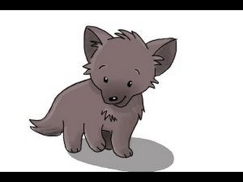 480x360 How To Draw A Wolf For Kids