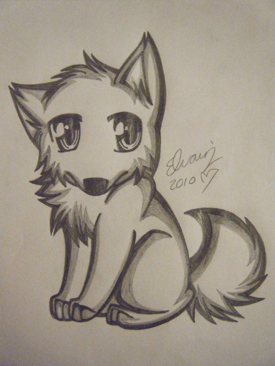 900x1200 Pencil Drawings Of Anime Wolf Drawing 4 By Animefan1863