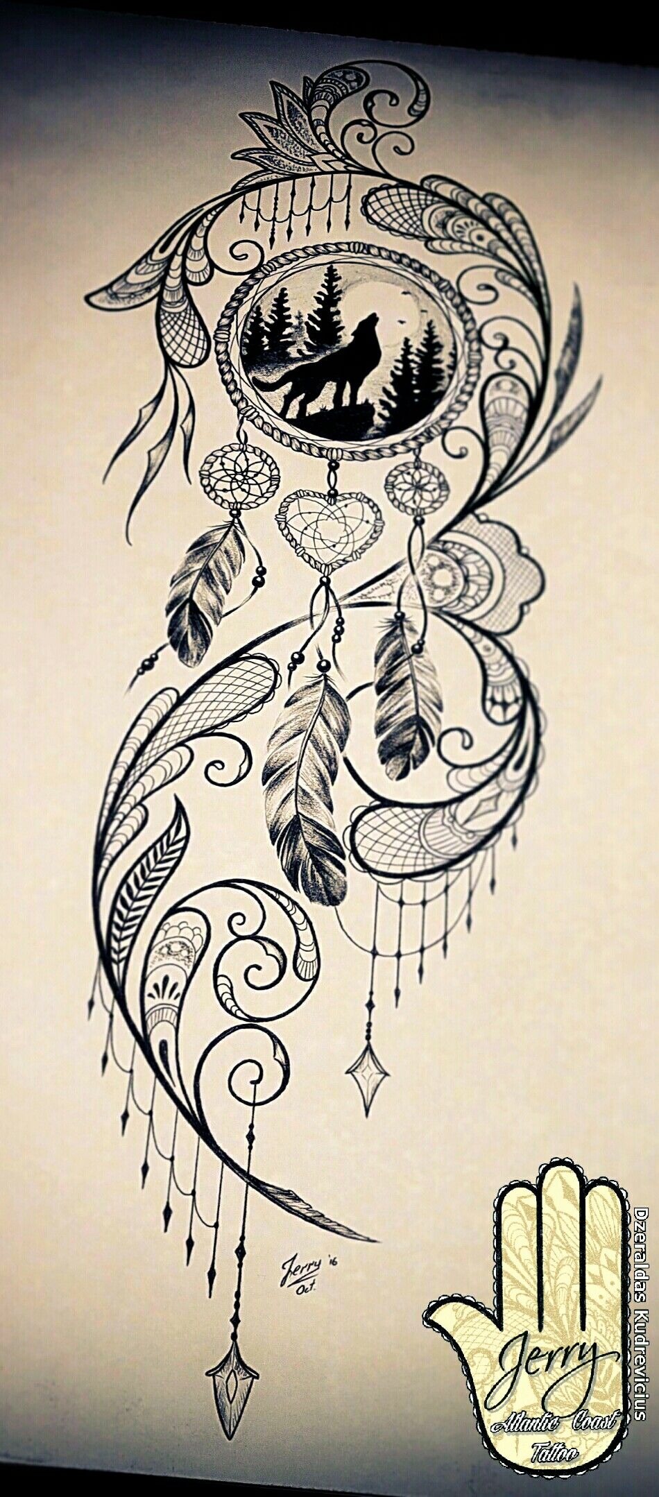 950x2158 Dream Catcher Tattoo Design More Tattoos I Need