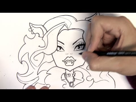 480x360 How To Draw Clawdeen Wolf