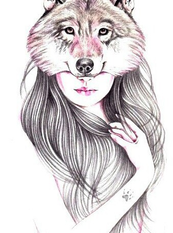 339x456 Wolf Girl Discovered By Ale Velilla On We Heart It