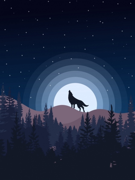 451x600 Tatoo Wolf Free Vector Download (145 Free Vector) For Commercial