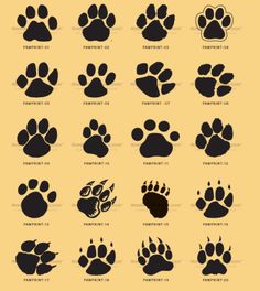236x264 Kids, And Everybody. Paw Print Dogs Tattoo, Hennas
