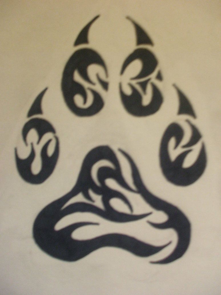 774x1032 Tribal Wolf Tatoo