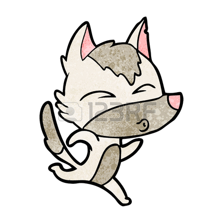 450x450 554 Running Wolf Stock Vector Illustration And Royalty Free