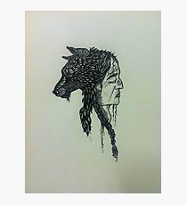 210x230 Wolfman Drawing Photographic Prints Redbubble