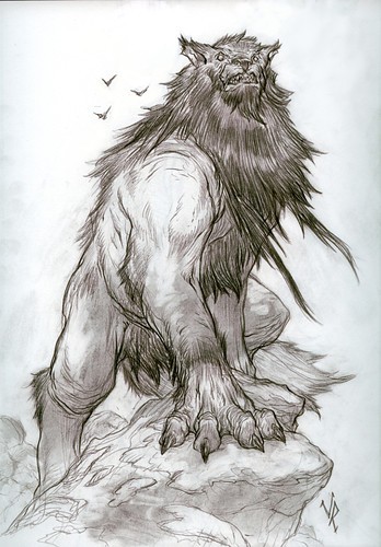 348x500 Wolfman Werewolf Werewolves, Creature Concept