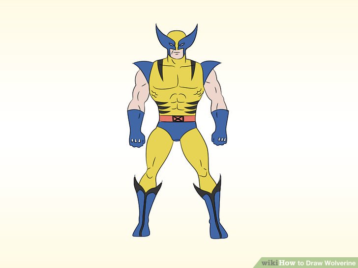 728x546 How To Draw Wolverine (With Pictures)