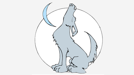 454x255 Top 15 Free Printable Wolf Coloring Pages Online