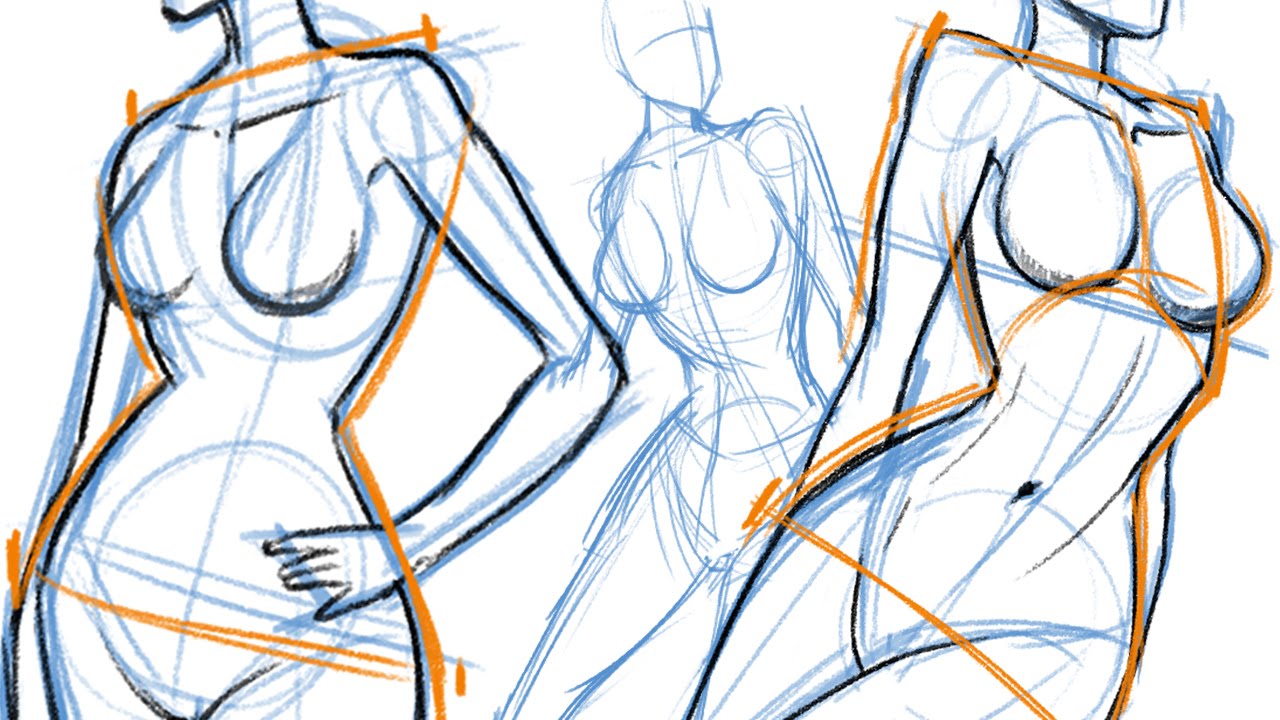 1280x720 How To Draw The Female Body