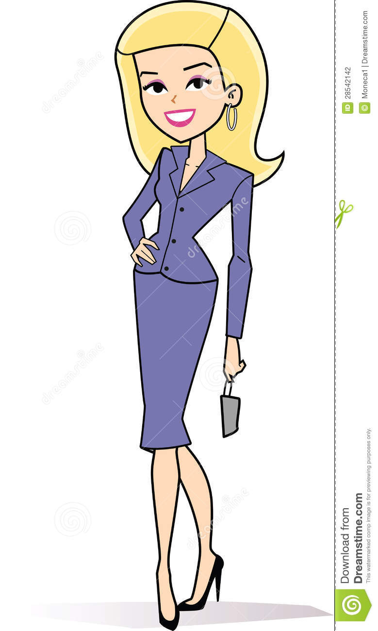 779x1300 Female Blonde Business Clipart Stock Photography Cartoon Woman