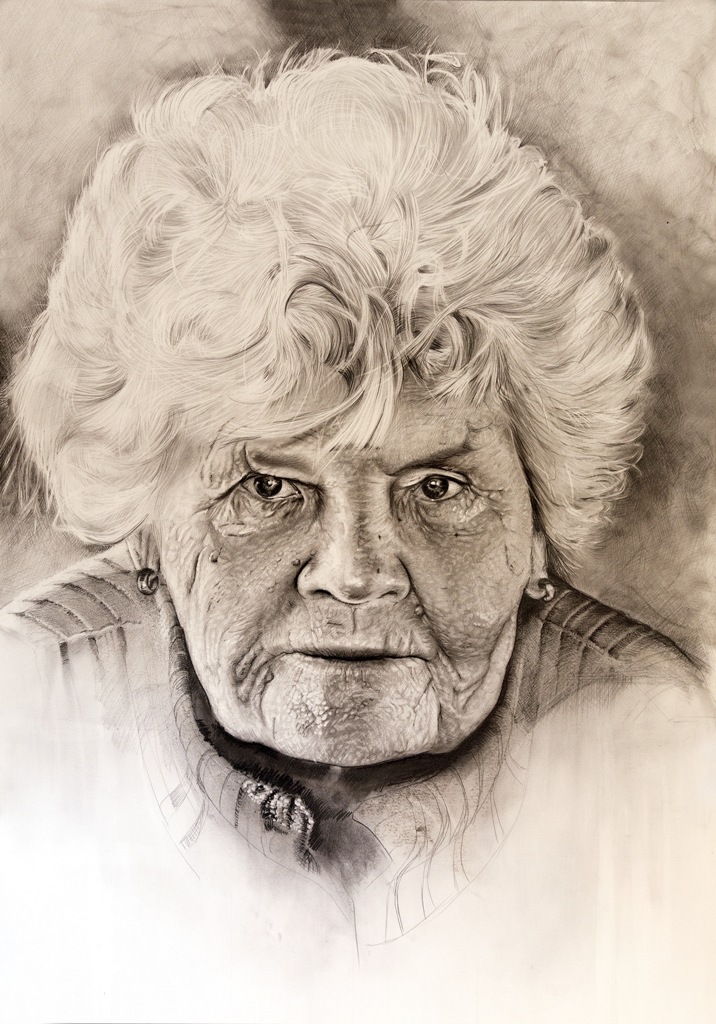 716x1024 Head Of An Old Woman