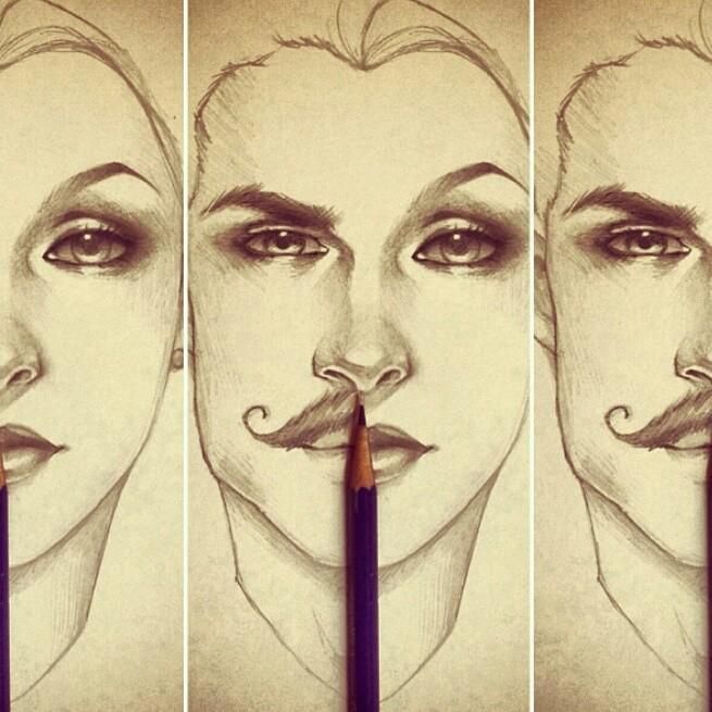 655x655 How To Draw The Differences Between Male And Female Faces