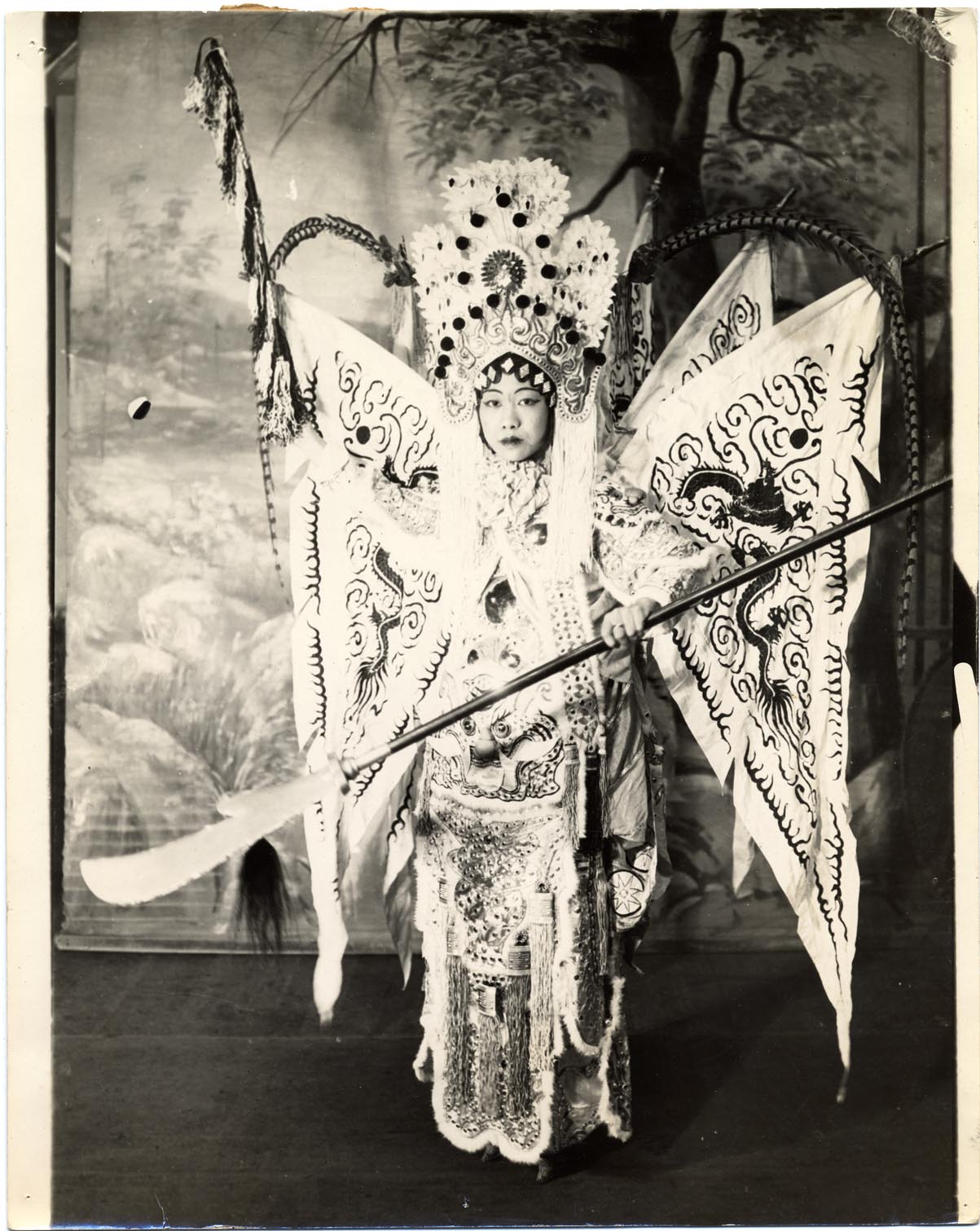 1203x1511 A Photograph Of An Actor In Chinese Theater Portraying A Woman