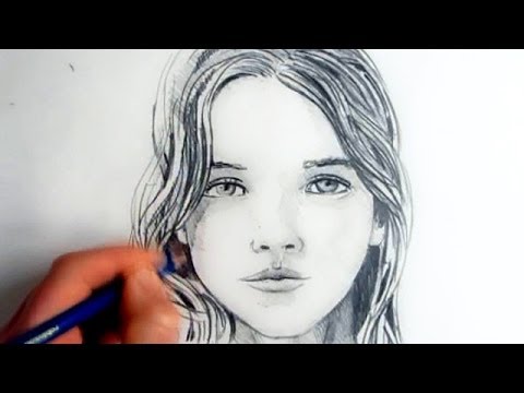 480x360 How To Draw A Female Face Step By Step