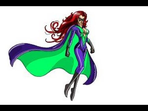 480x360 How To Draw Female Superheroes
