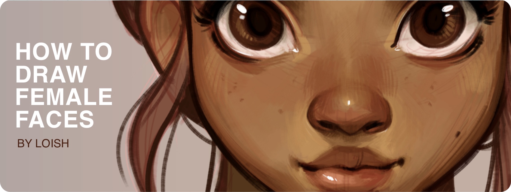 1700x640 How To Draw Female Faces Step By Step