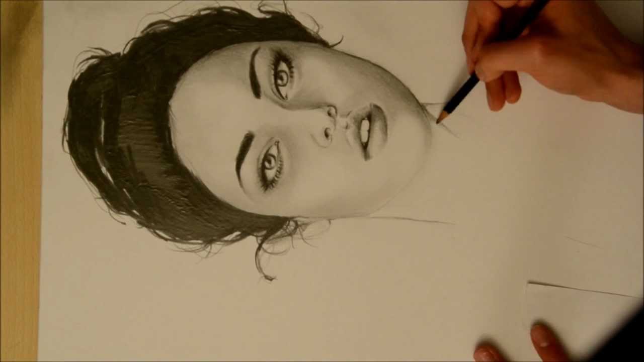 1280x720 Women Face Speed Painting By Toni Mahfud Artwork