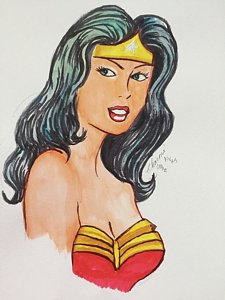225x300 Wonder Woman Drawings