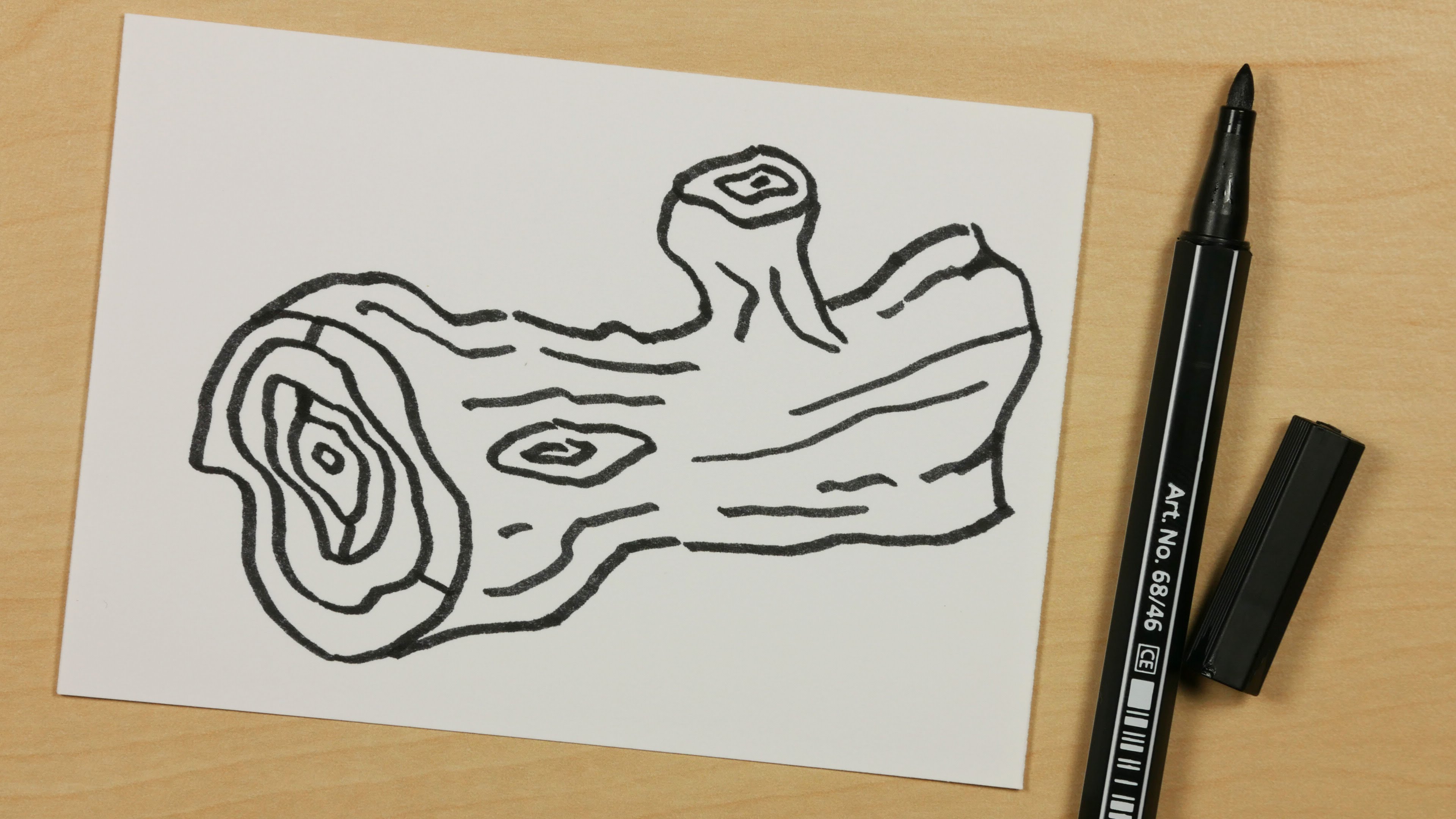 3840x2160 How To Draw A Piece Of Wood