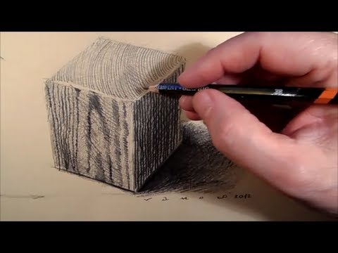 480x360 How To Draw A Wooden Cube