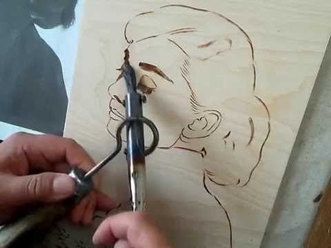 480x360 Free Hand Wood Burning