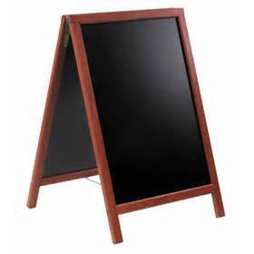 280x280 Sign Stand Wooden Drawing Board