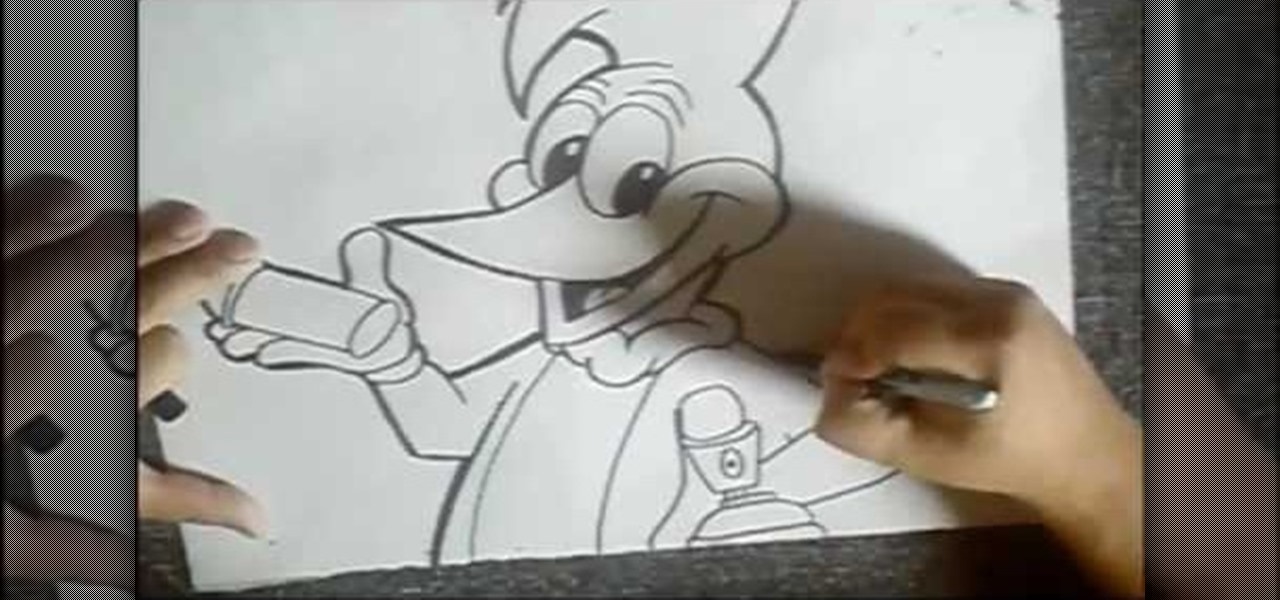 1280x600 How To Draw Woody Woodpecker Drawing Amp Illustration Wonderhowto