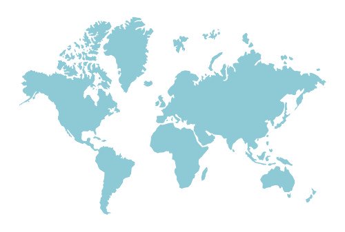 500x337 Drawing A World Map Vector Illustration