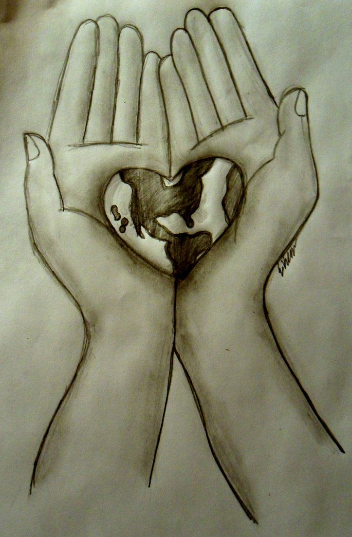 723x1103 Hands Holding World By Tinkerbell229 Art Land