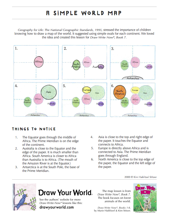 589x768 Simple World Map Draw Write Now 7