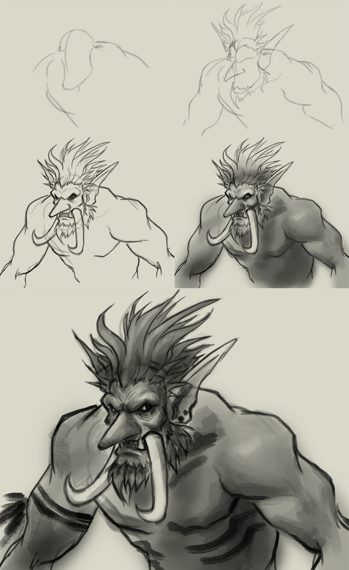 700x1143 How To Draw Troll