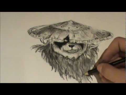 480x360 Wow Mists Of Pandaria Speed Drawing (720p Hd)