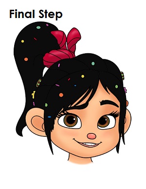 300x388 How To Draw Vanellope