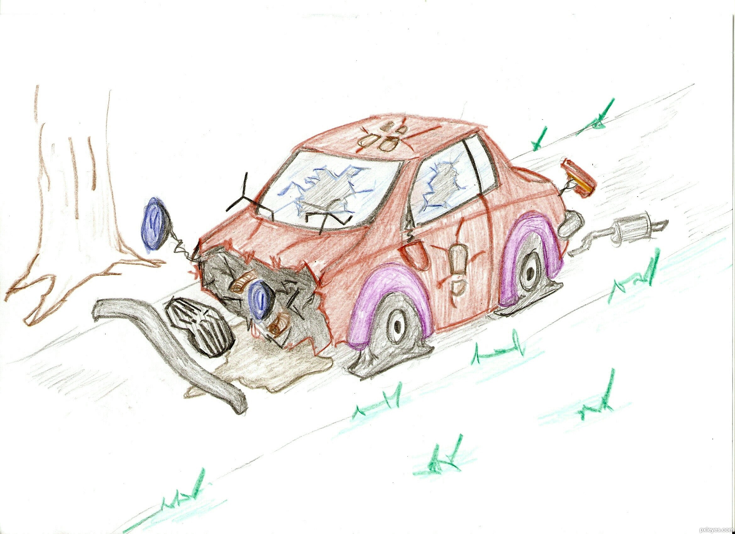 2338x1700 Car Revenge Drawing Contest (19304), Pictures Page 1