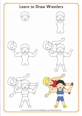 320x453 Learn To Draw Wrestlers