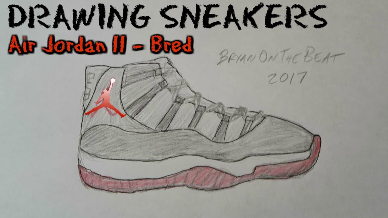 1280x720 Drawing Sneakers