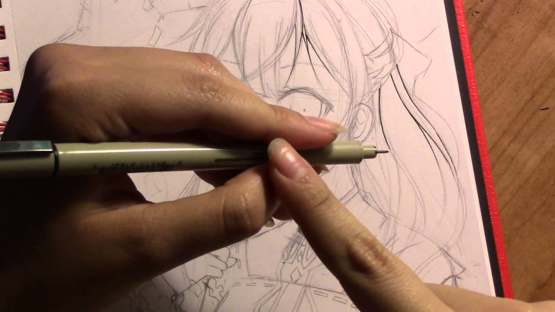 1920x1080 How To Do Stuff! Part 1 How To Ink Manga Drawings With Your Wrist