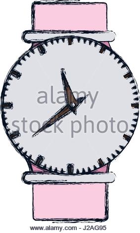 283x470 Color Graphic Of Female Wristwatch Stock Vector Art Amp Illustration