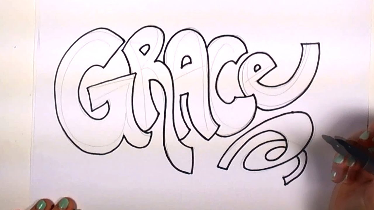 1280x720 How To Draw Your Name Cool Letters