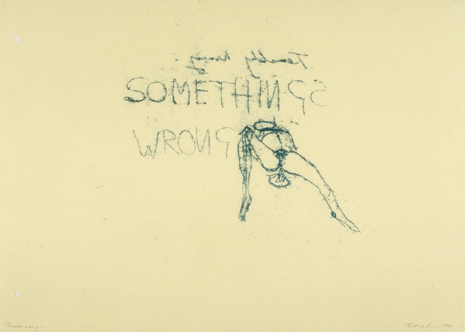 1536x1099 Terribly Wrong', Tracey Emin, 1997 Tate