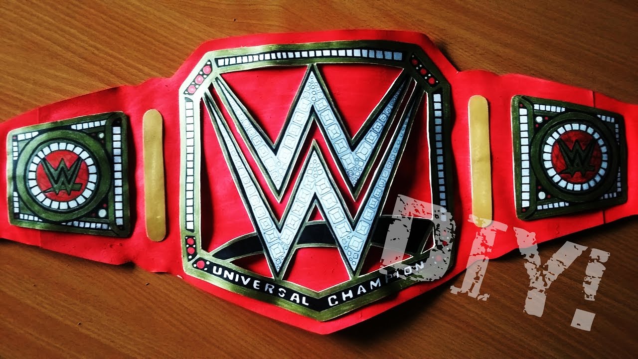 1280x720 How To Make Wwe Universal Championship Title Belt