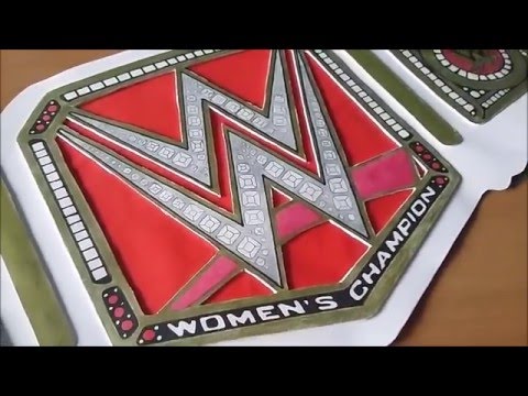 480x360 How To Make Wwe Women's Championship Title Belt