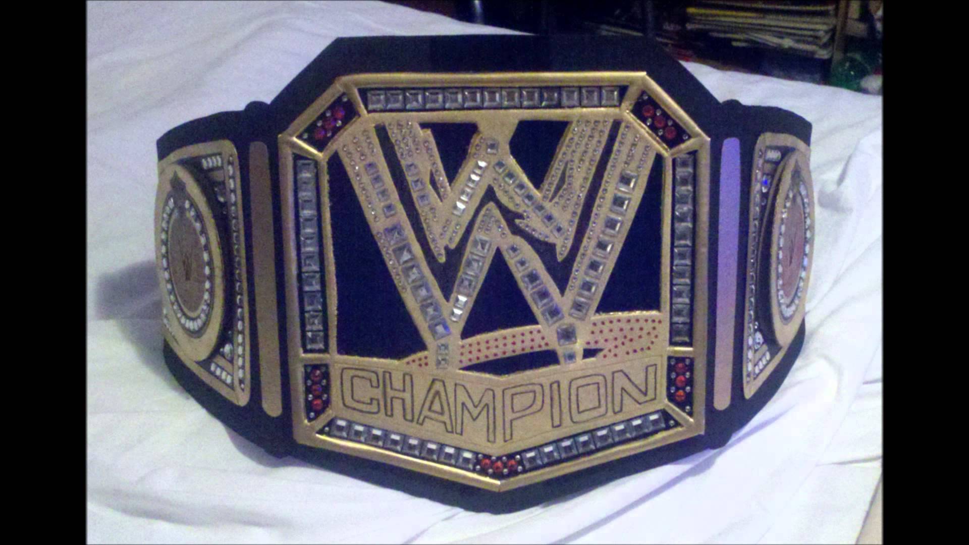 1920x1080 My Homemade Wwe Championship Belt (2013)