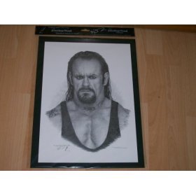 280x280 Undertaker Wwe Picture (Original Pencil Drawings) Amazon.co.uk