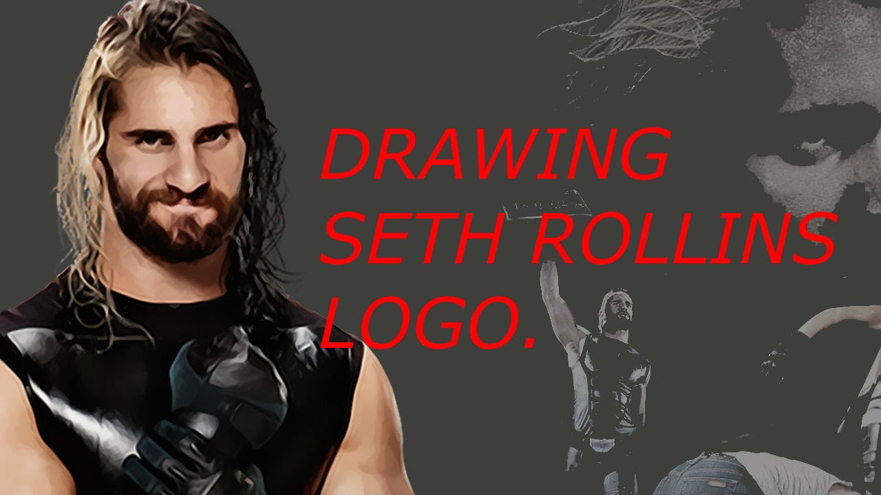 1280x720 Drawing Wwe Seth Rollins Logo.