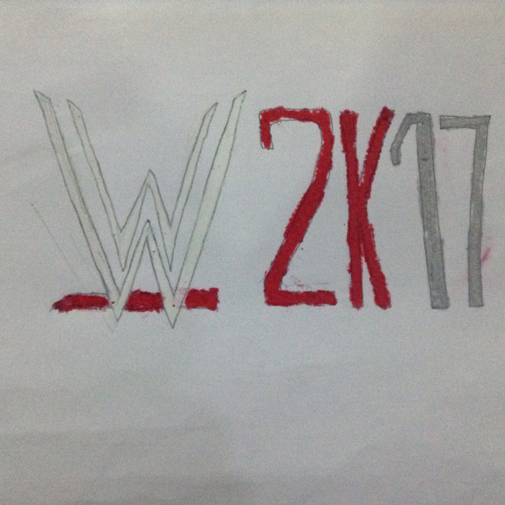 1024x1024 Drawing Logo For The Upcoming Video Game Wwe 2k17