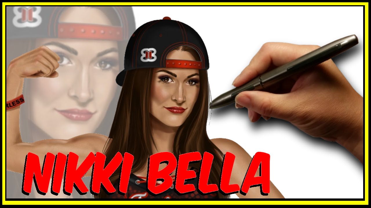 1280x720 How I Draw Wwe's Nikki Bella!!!