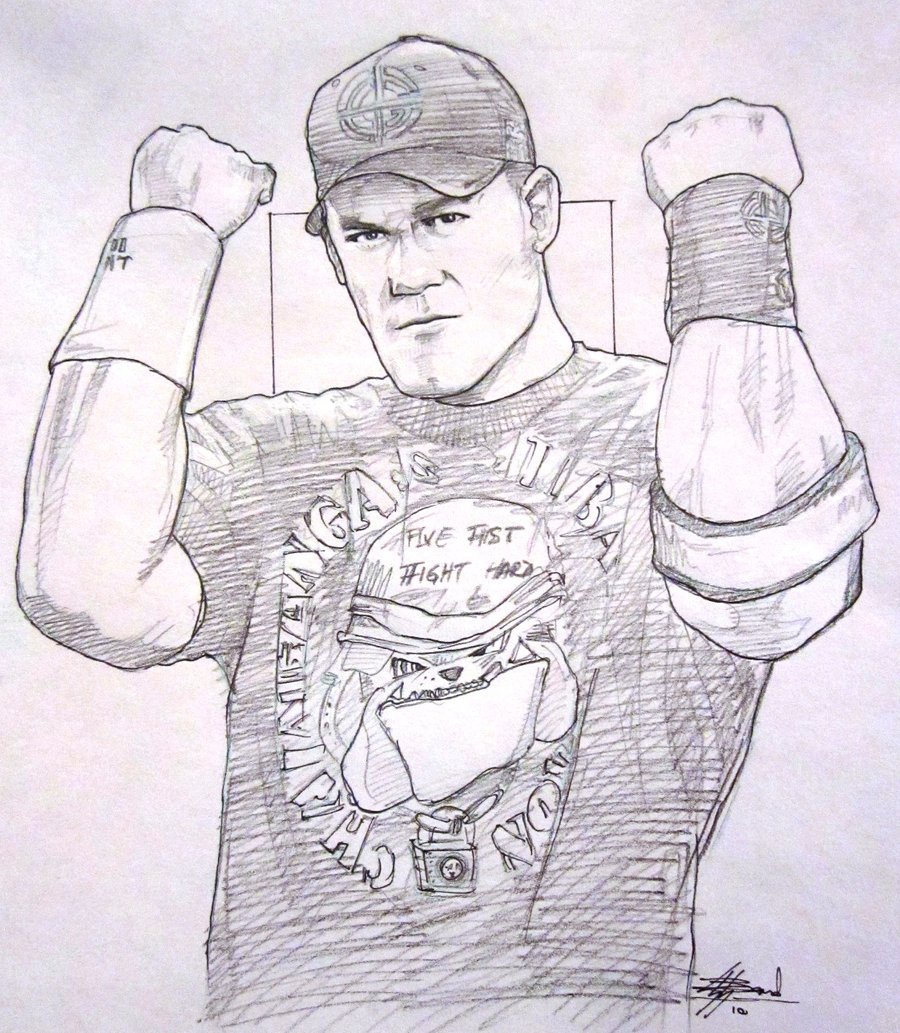 900x1033 John Cena Unleashed By On @